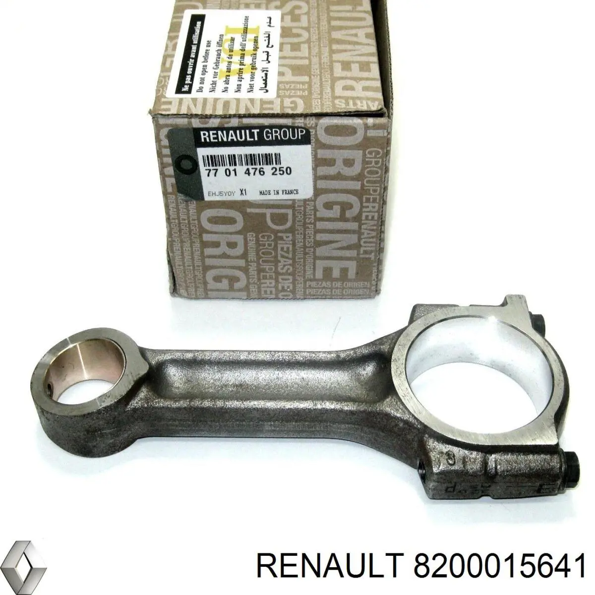 Колінвал двигуна 8200015641 Renault (RVI)