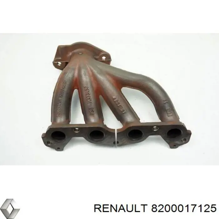 Газопроводи (колектор випускний) Renault (RVI) 8200017125 ціна, від 2.93 USD
