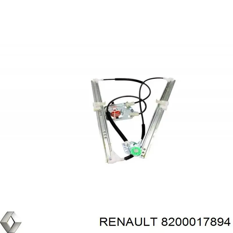 Механізм склопідіймача дверей передніх, правих Renault (RVI) 8200017894 ціна, від 31.02 USD