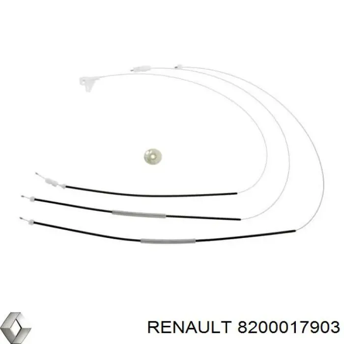Купити 8200017903 Renault (RVI) Механізм стеклопідйомника водійських дверей