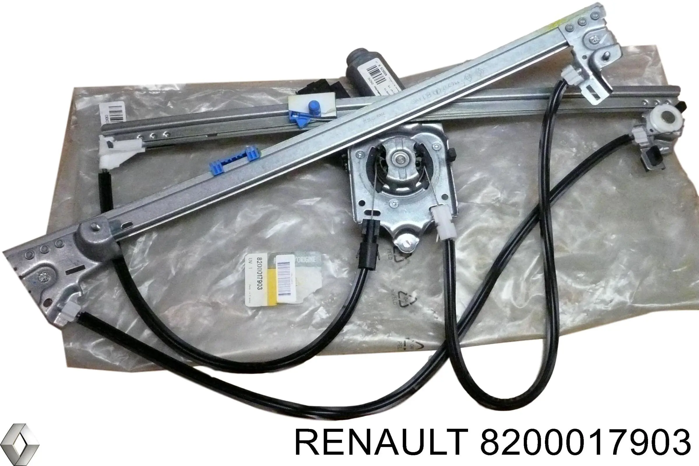 Купити 8200017903 Renault (RVI) Механізм стеклопідйомника водійських дверей