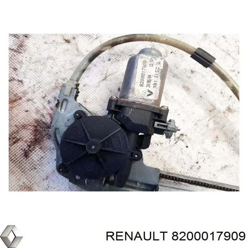 8200017909 Renault (RVI) Склопідйомник задніх лівих дверей
