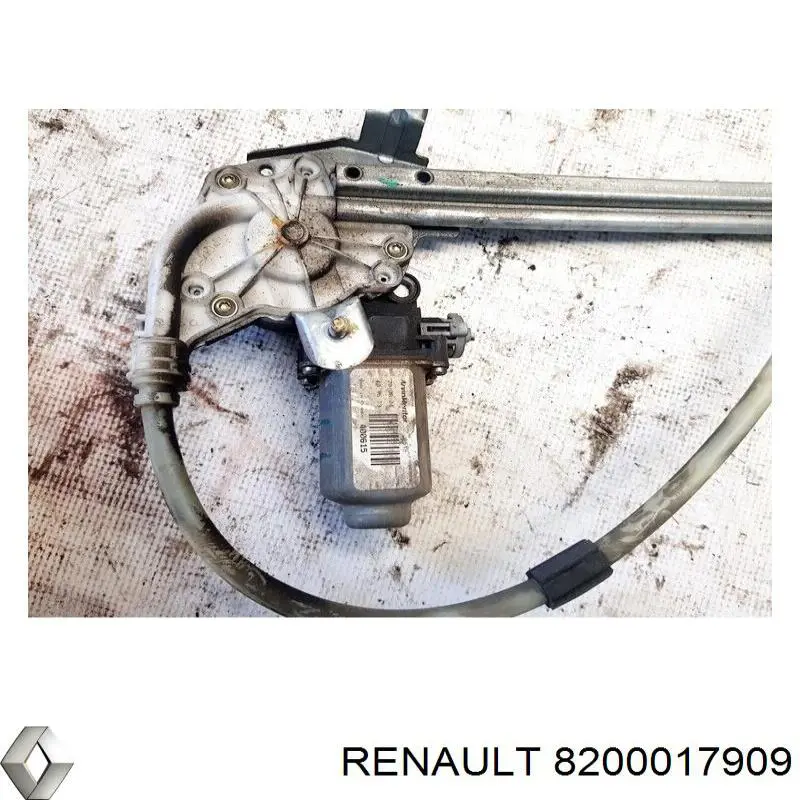 Механізм склопідіймача двері задньої, лівої 8200017909 Renault (RVI)