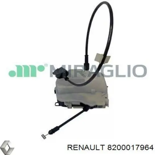 Купити 8200017964 Renault (RVI) Замок задньої дверї, правої