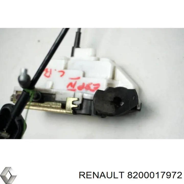 Замок передньої лівої двері 8200017972 Renault (RVI)