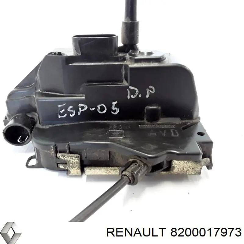 Замок передніх пасажирських дверей Renault (RVI) 8200017973 ціна, від 33.82 USD
