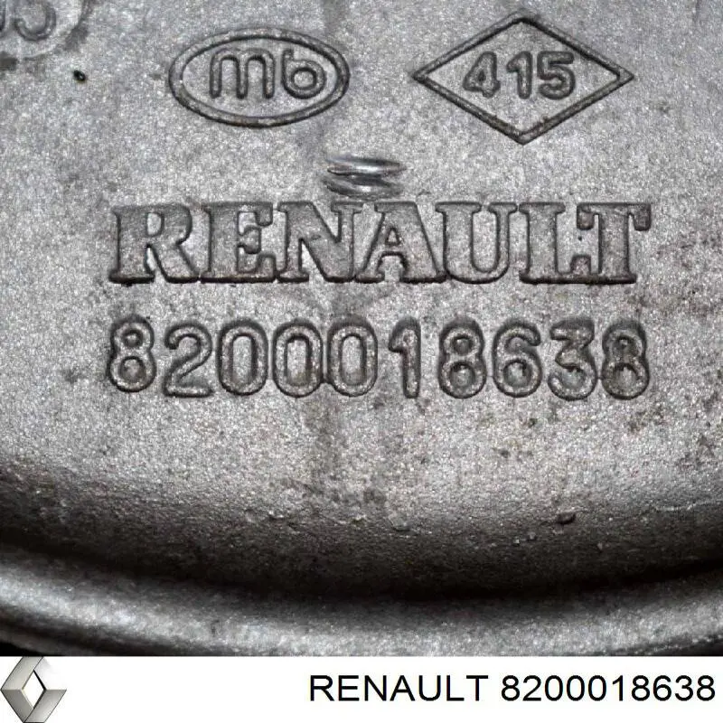8200018638 Renault (RVI) Кришка мотора передня