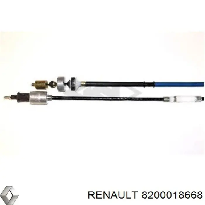 Трос зчеплення Renault (RVI) 8200018668 ціна, від 27.34 USD