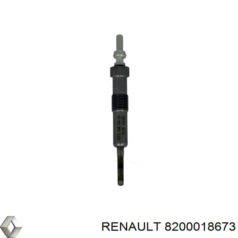 8200018673 Renault (RVI) решітка вентиляційна задня