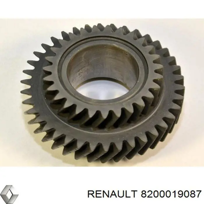 Шестерня 2-ї передачі, ведена Renault (RVI) 8200019087 ціна, від 110.76 USD
