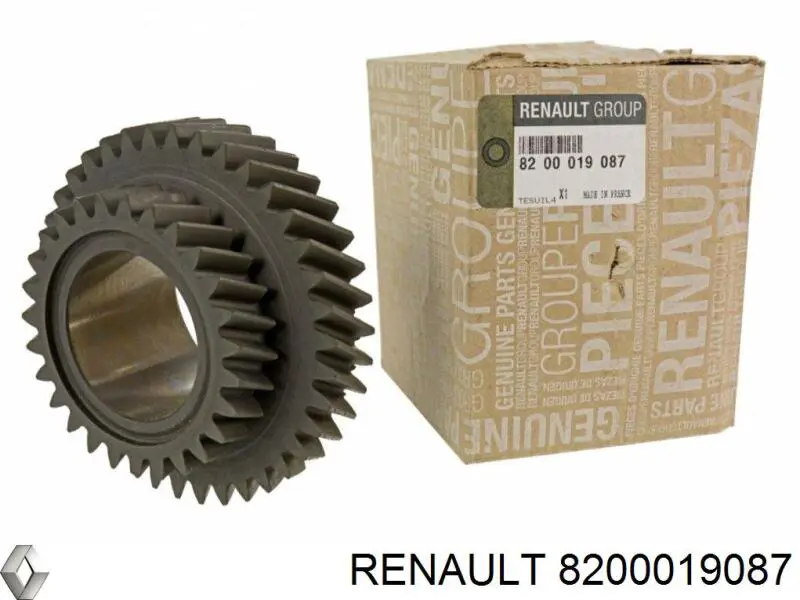 8200019087 Renault (RVI) шестерня 2-ї передачі, ведена