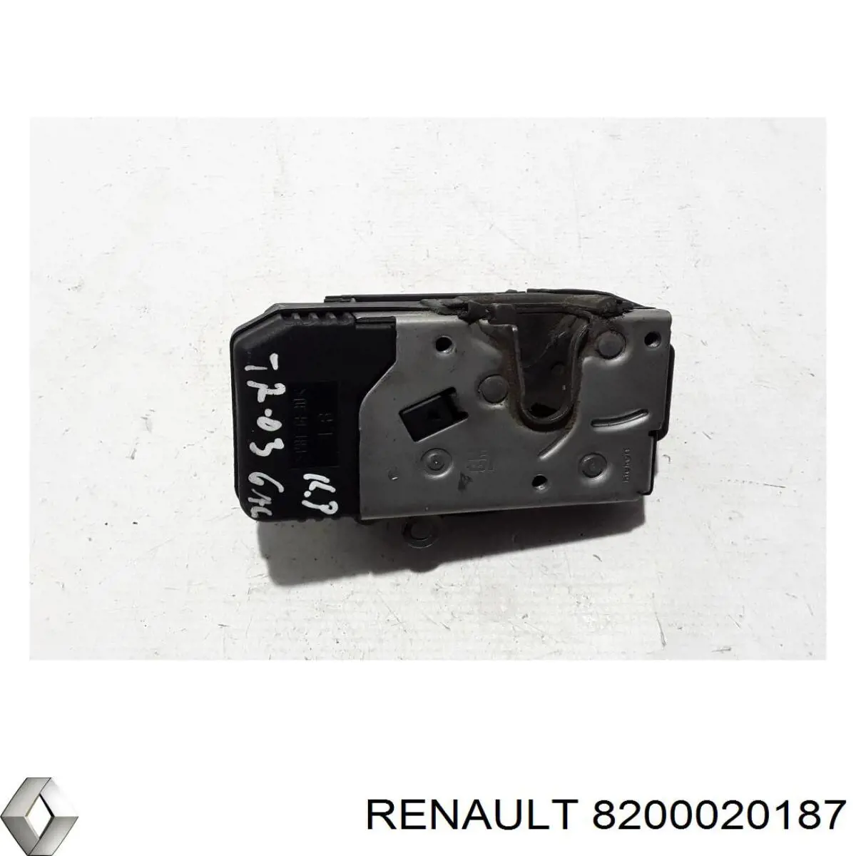 Замок задньої лівої двостулкової двері Renault (RVI) 8200020187 ціна, від 12.67 USD