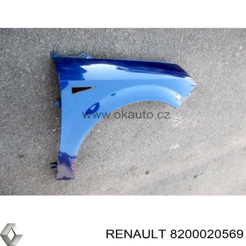 8200020569 Renault (RVI) крило переднє праве