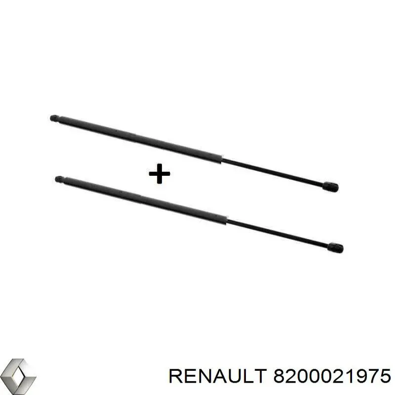 8200021975 Renault (RVI) амортизатор кришки багажника/ двері 3/5-ї задньої
