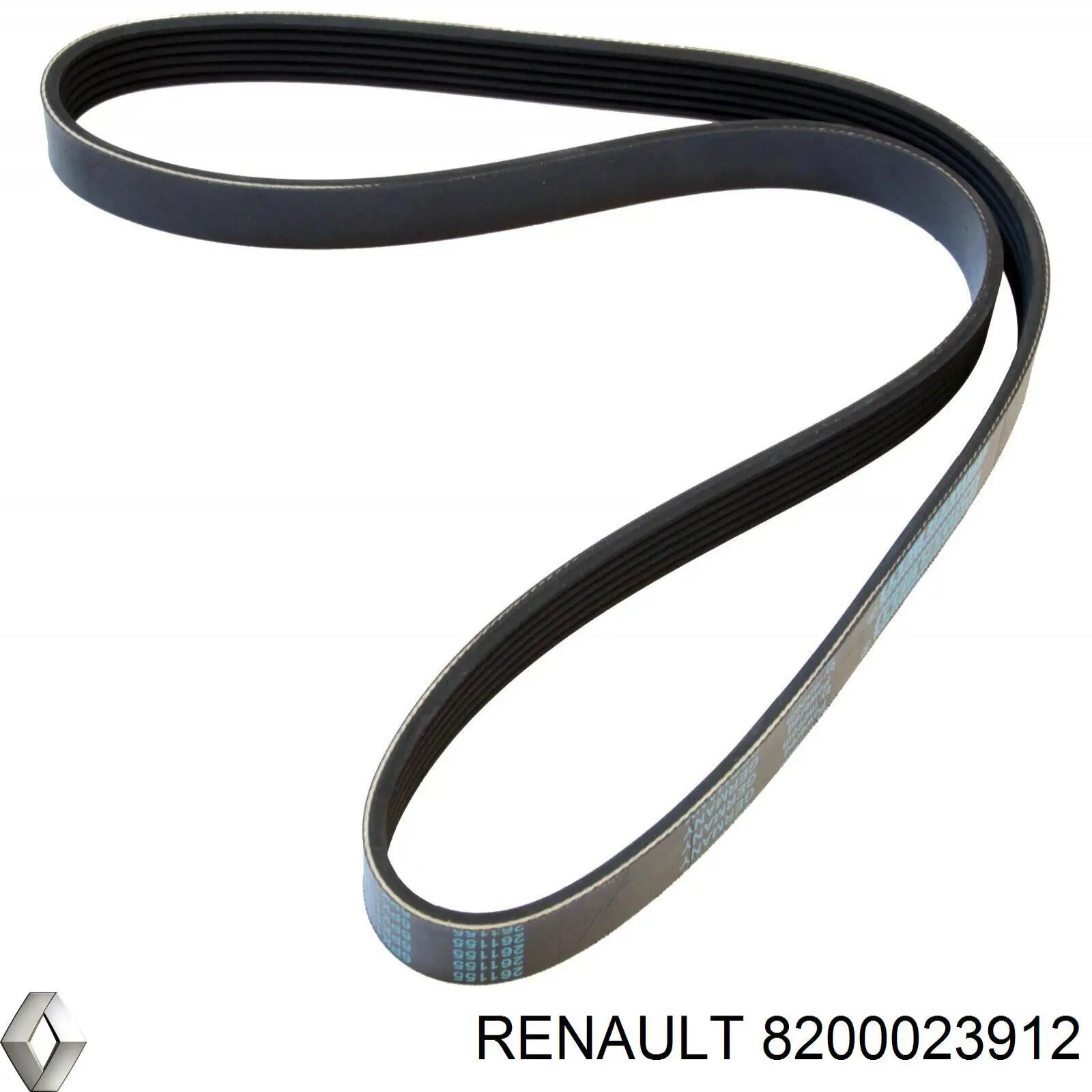 Ремінь приводний, агрегатів 8200023912 Renault (RVI)