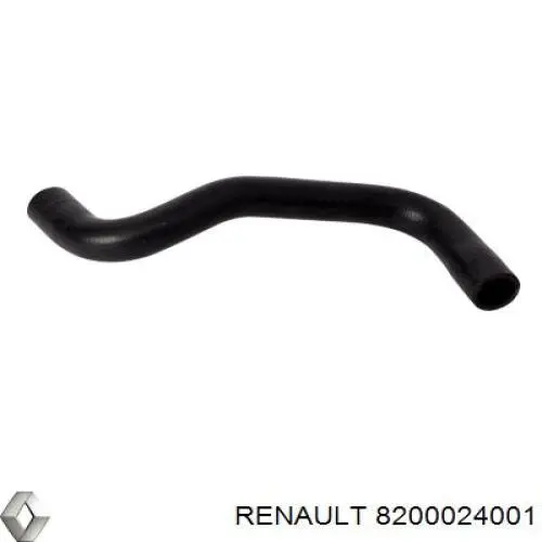 Шланг/патрубок радіатора охолодження, нижній 7700847055 Renault (RVI)