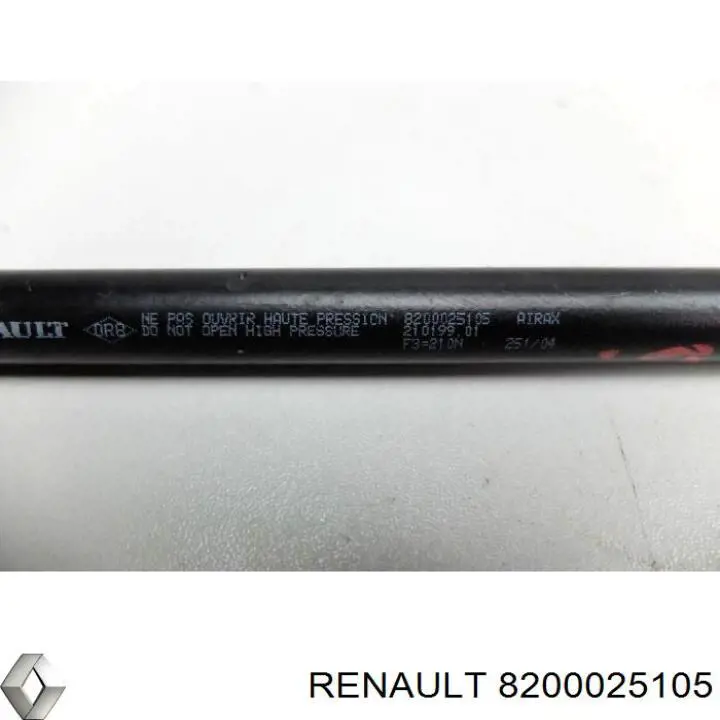 Купити 8200025105 Renault (RVI) Амортизатор скла задніх, 3/5-ї двері (ляди)