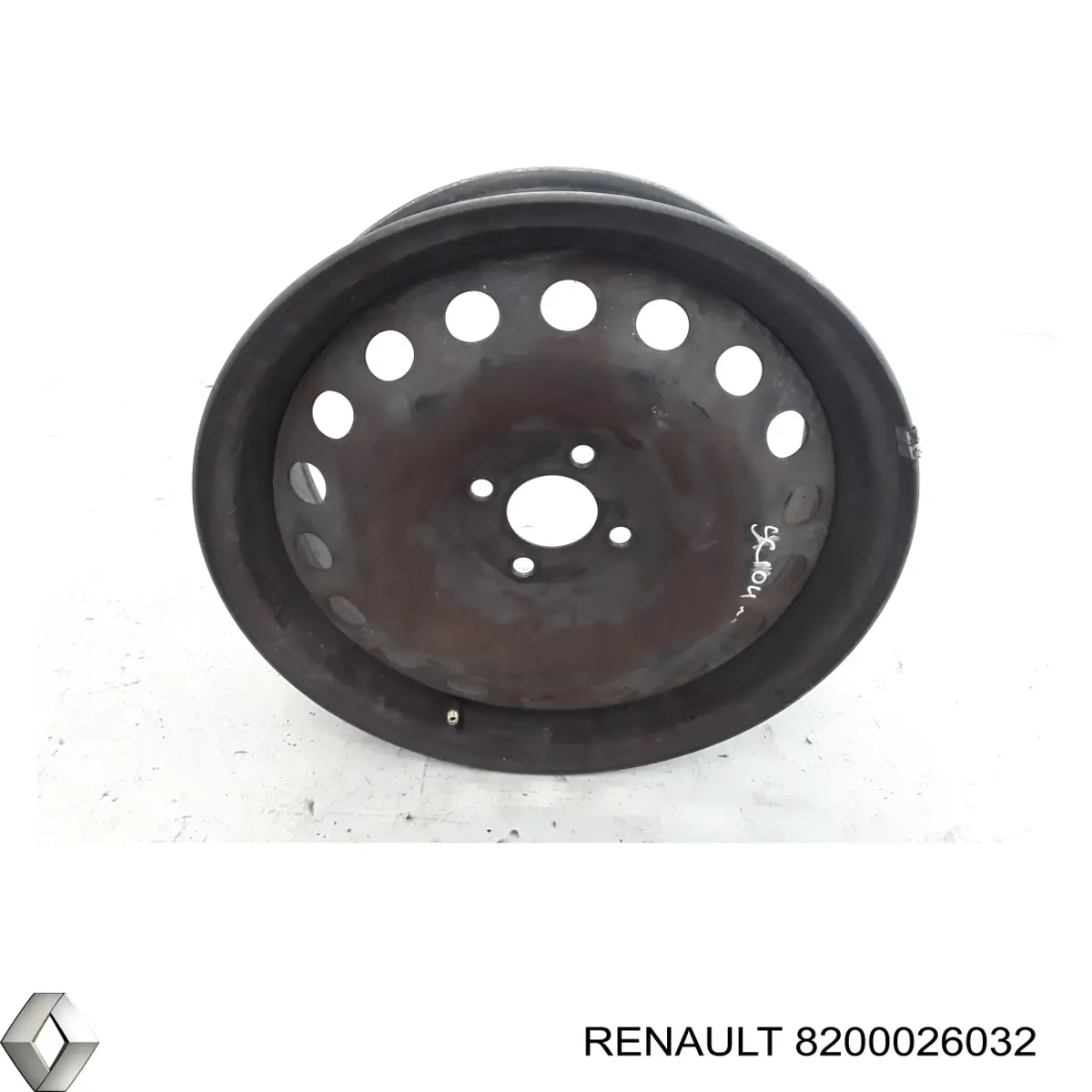 Диск колесний Renault (RVI) 8200026032 ціна, від 71.61 USD