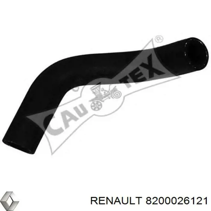 Купити 8200026121 Renault (RVI) Шланг радіатора опалювача/пічки, подача