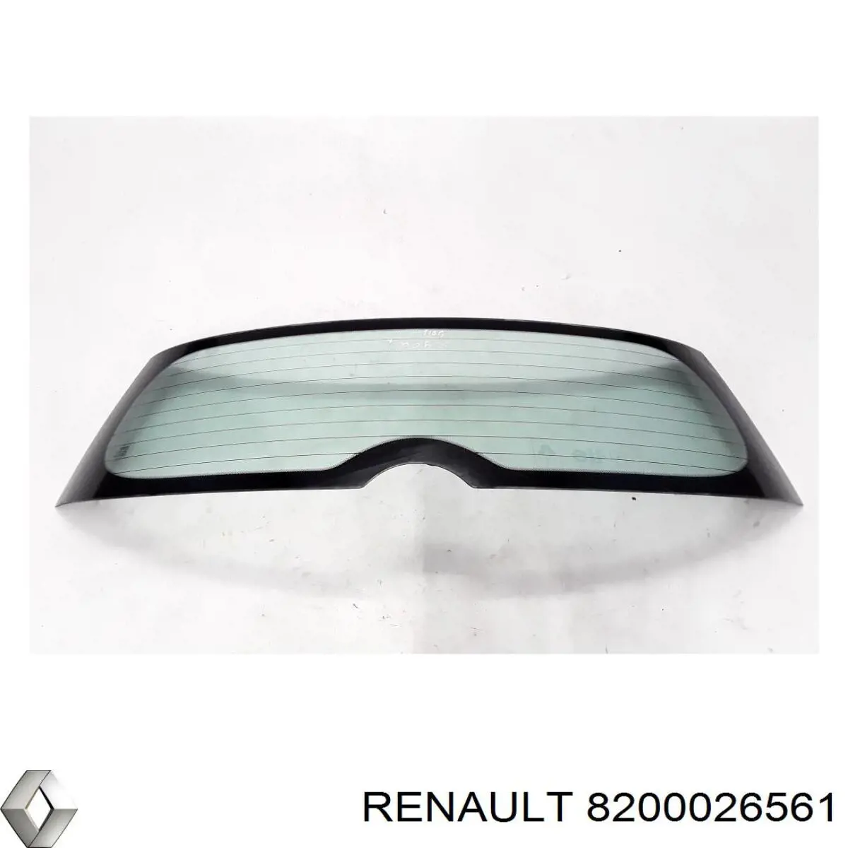 Скло кришки багажника Renault (RVI) 8200026561 ціна, від 63.35 USD