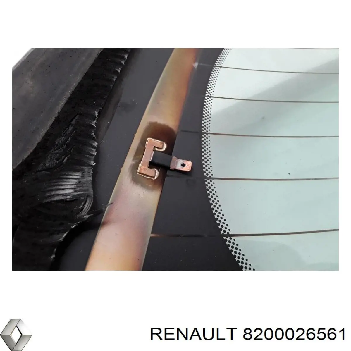 Купити 8200026561 Renault (RVI) Скло ляди