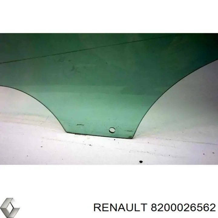 Скло задньої двері лівої на Renault Megane (BM0, CM0)