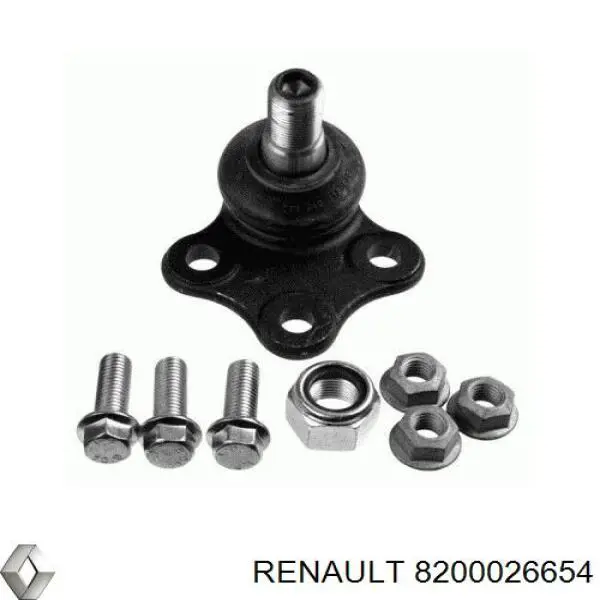 Купити 8200026654 Renault (RVI) Лівий важіль передній нижній підвіски