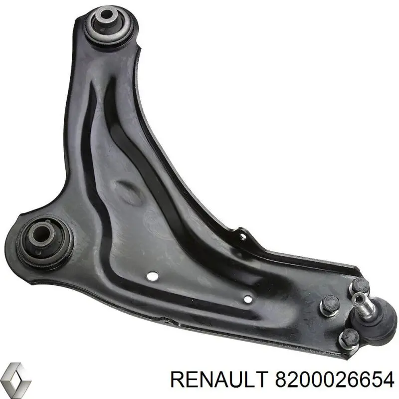 Важіль передній лівий Renault (RVI) 8200026654 ціна, від 46.81 USD
