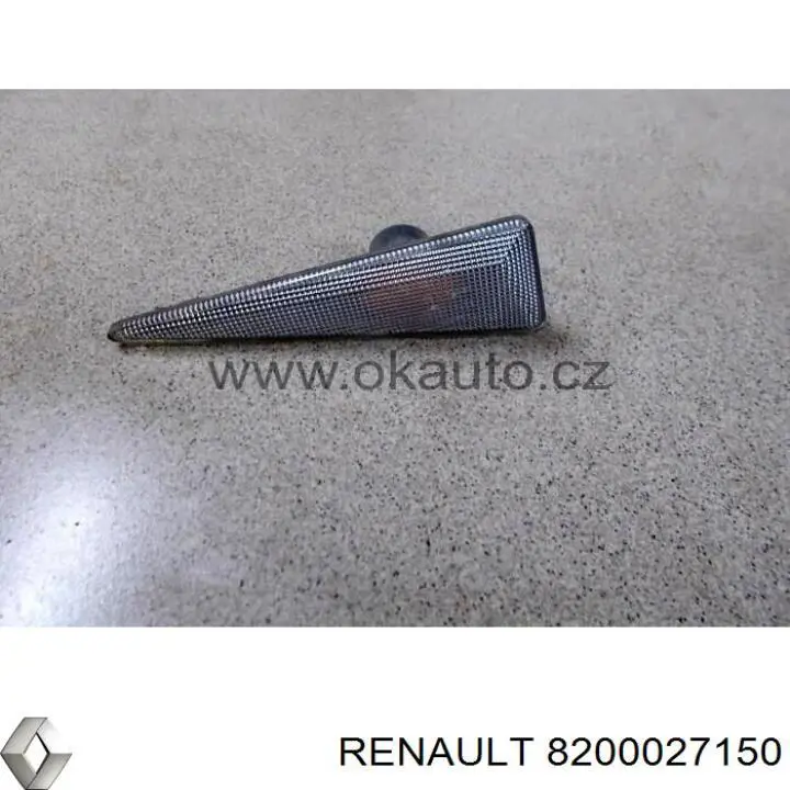 8200027150 Renault (RVI) Повторювач повороту на крилі, лівий