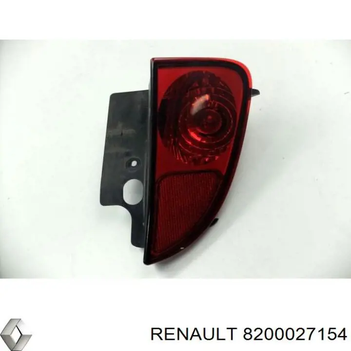Ліхтар заднього бампера, правий Renault (RVI) 8200027154 ціна, від 11.27 USD