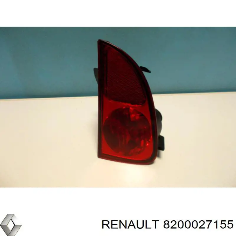 Ліхтар заднього бампера, лівий Renault (RVI) 8200027155 ціна, від 14.09 USD