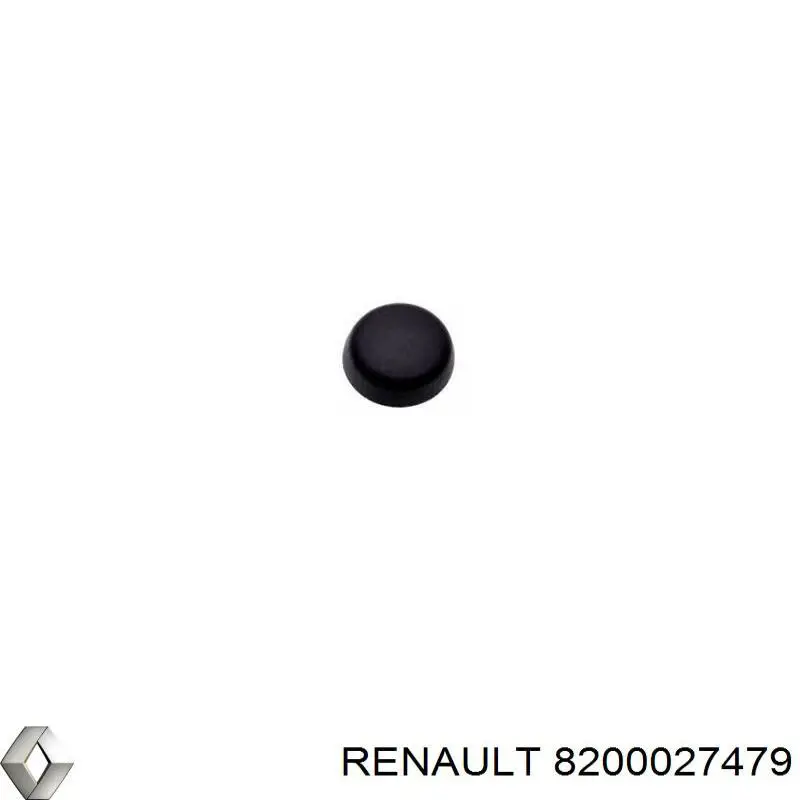Заглушка гайки кріплення повідка переднього двірника Renault Clio 3 (BR01, CR01) (Рено Кліо)