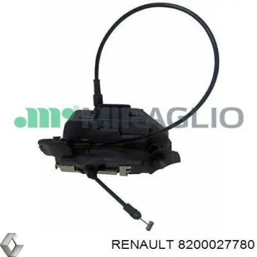 8200027780 Renault (RVI) Замок водійських дверей