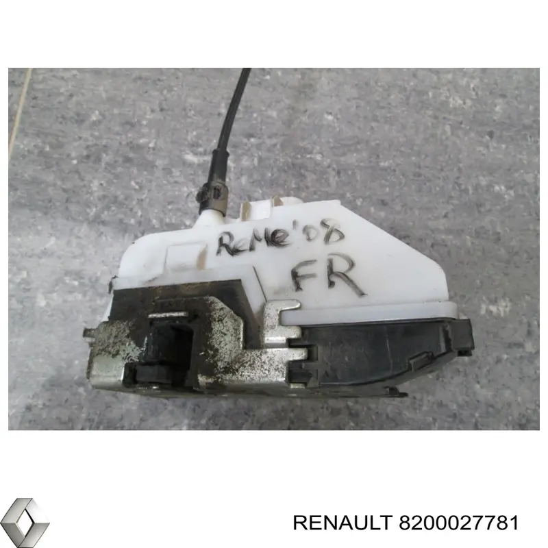 Замок передньої двері, правої 8200027781 Renault (RVI)