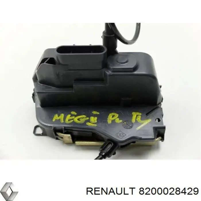 Замок задньої дверї, правої Renault (RVI) 8200028429 ціна, від 16.85 USD