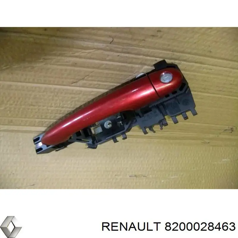 Тримач зовнішньої ручки дверей, передньої лівої Renault (RVI) 8200028463 ціна, від 19.00 USD