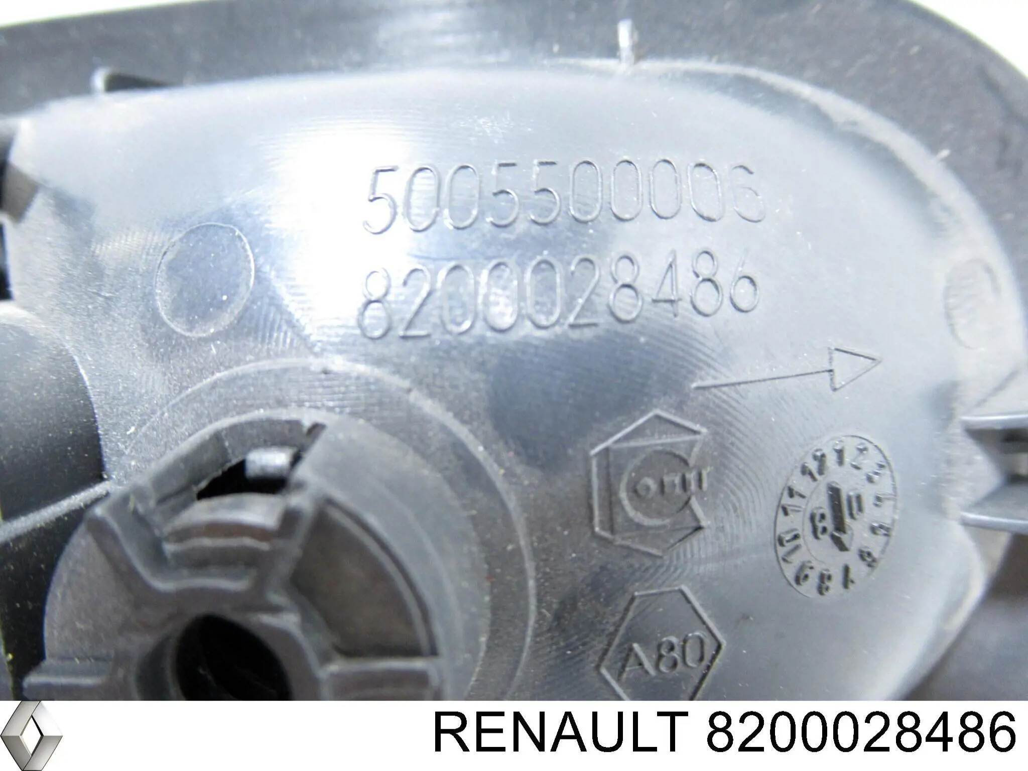 Зовнішня ручка правих дверей Renault (RVI) 8200491984