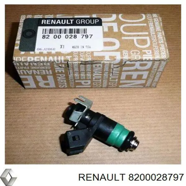 8200028797 Renault (RVI) форсунка вприску палива