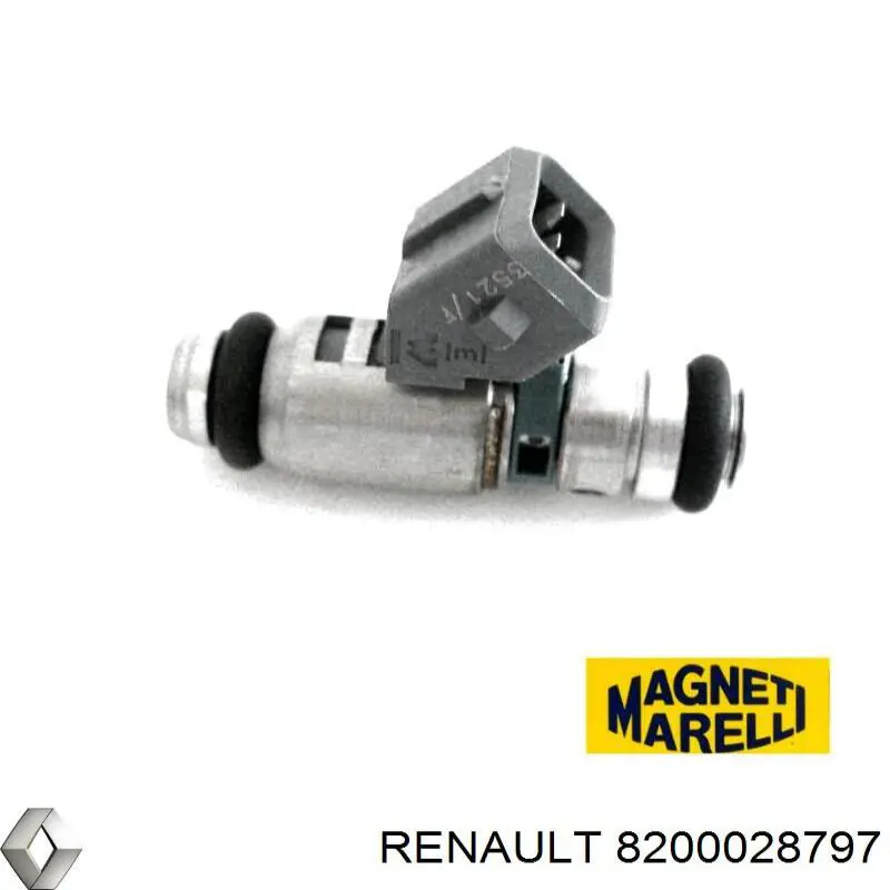 Купити 8200028797 Renault (RVI) Форсунка дизельна в зборі, розпилювач + тримач