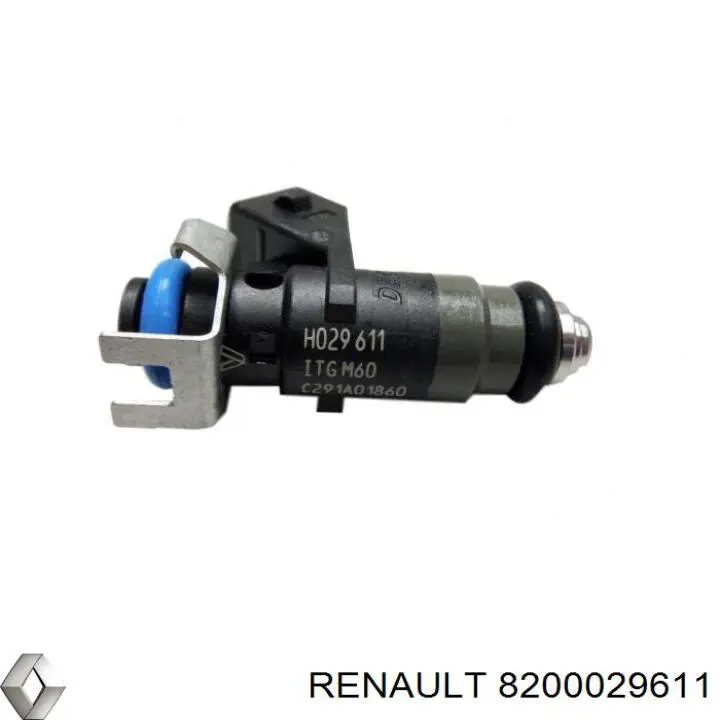 Паливні форсунки 8200029611 Renault (RVI)