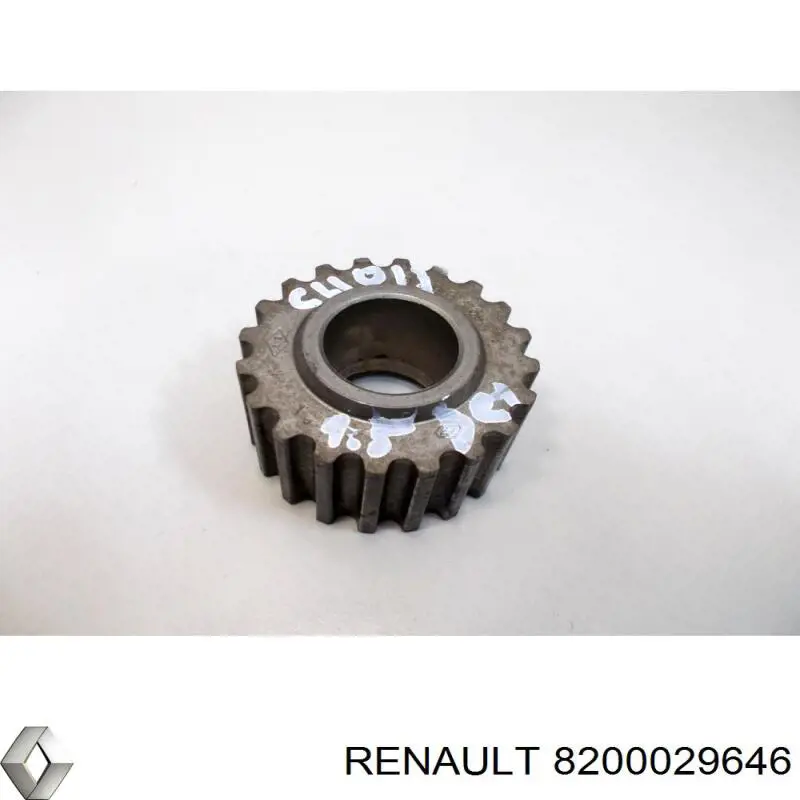 Зірочка приводу коленвала двигуна Renault (RVI) 8200029646 ціна, від 9.28 USD