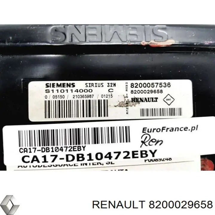 8200029658 Renault (RVI) 