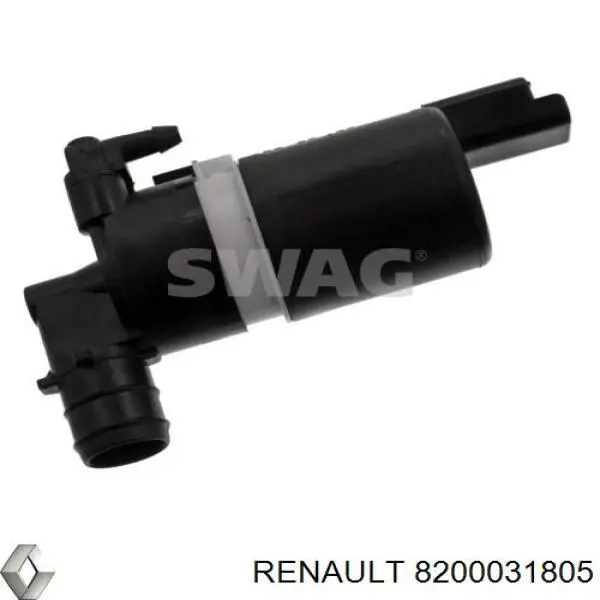 Купити 8200031805 Renault (RVI) Мотор омивача лобового скла