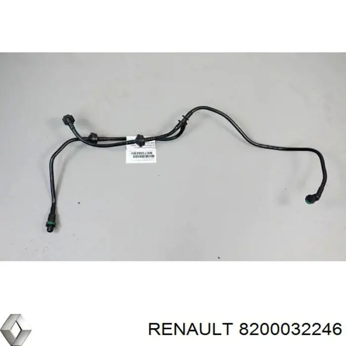 Патрубок радіатора системи рециркуляції ОГ Renault (RVI) 8200032246 ціна, від 23.06 USD