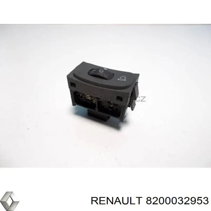 Кнопка коректора фар Renault (RVI) 8200032953 ціна, від 6.33 USD