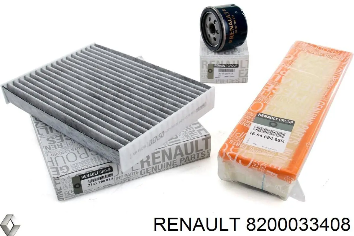 Масляний фільтр 8200033408 Renault (RVI)