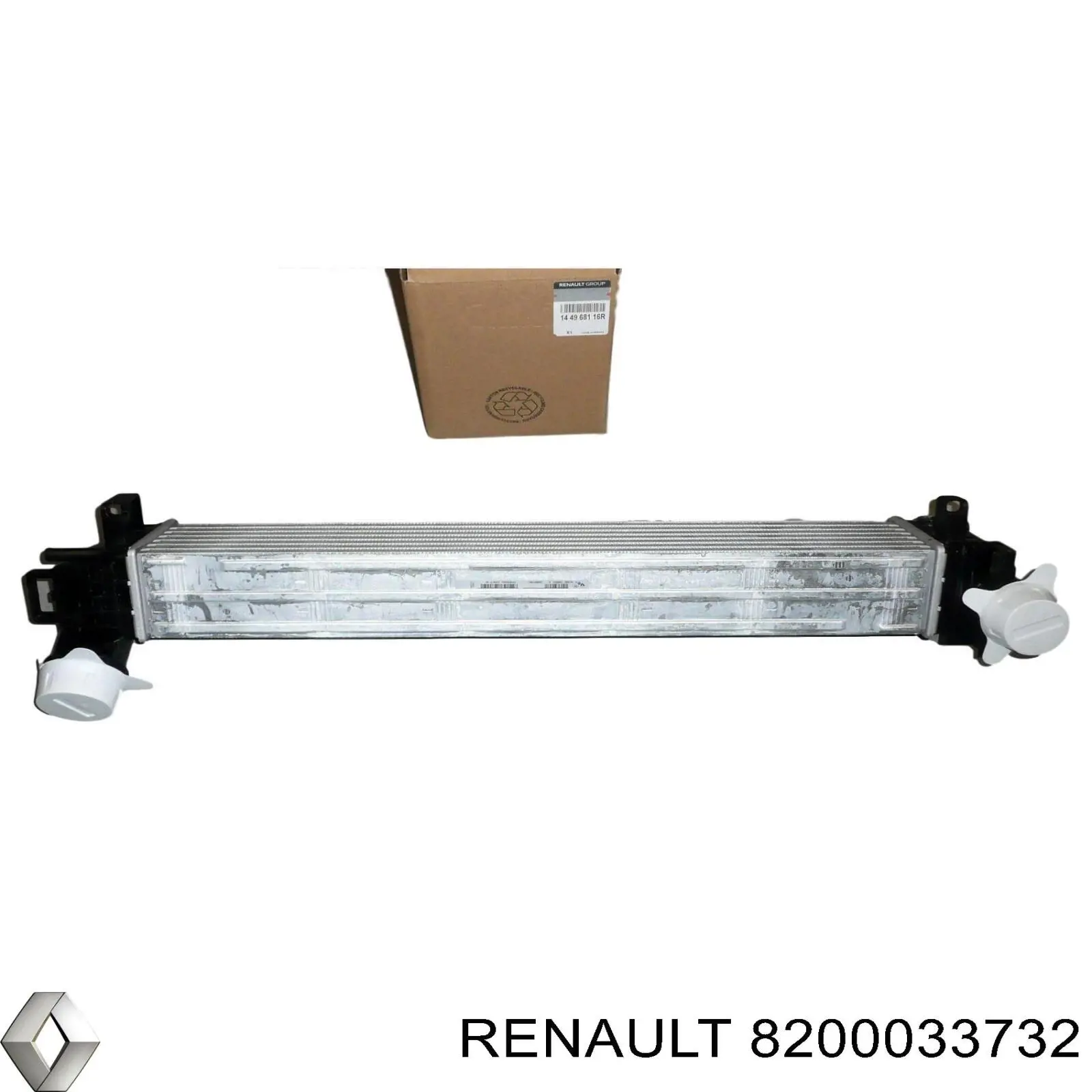 8200033732 Renault (RVI) Охолоджувач наддувочного повітря