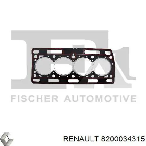8200034315 Renault (RVI) Прокладка під головку
