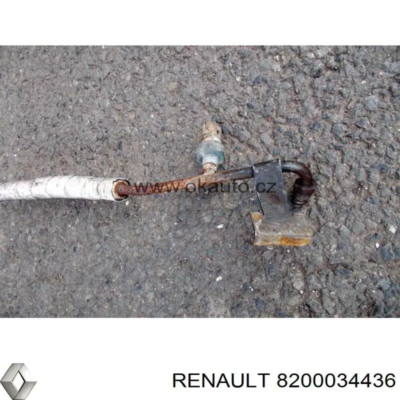 8200741536 Renault (RVI) шланг гпк, високого тиску гідропідсилювача керма (рейки)