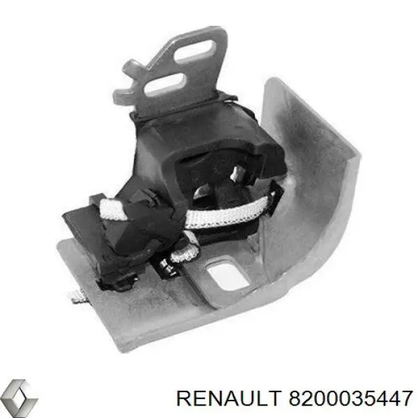 Купити 8200035447 Renault (RVI) Кронштейн задньої подушки глушника